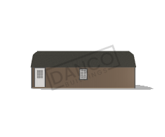 Lofted Barn Garage 14x32 - Image 3