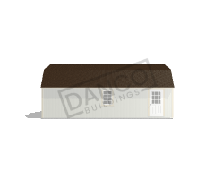 Lofted Barn Garage 14x28 - Image 4