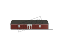 Side Lofted Barn 16x50 - Image 3