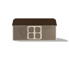 Side Lofted Barn 10x20 - Image 3