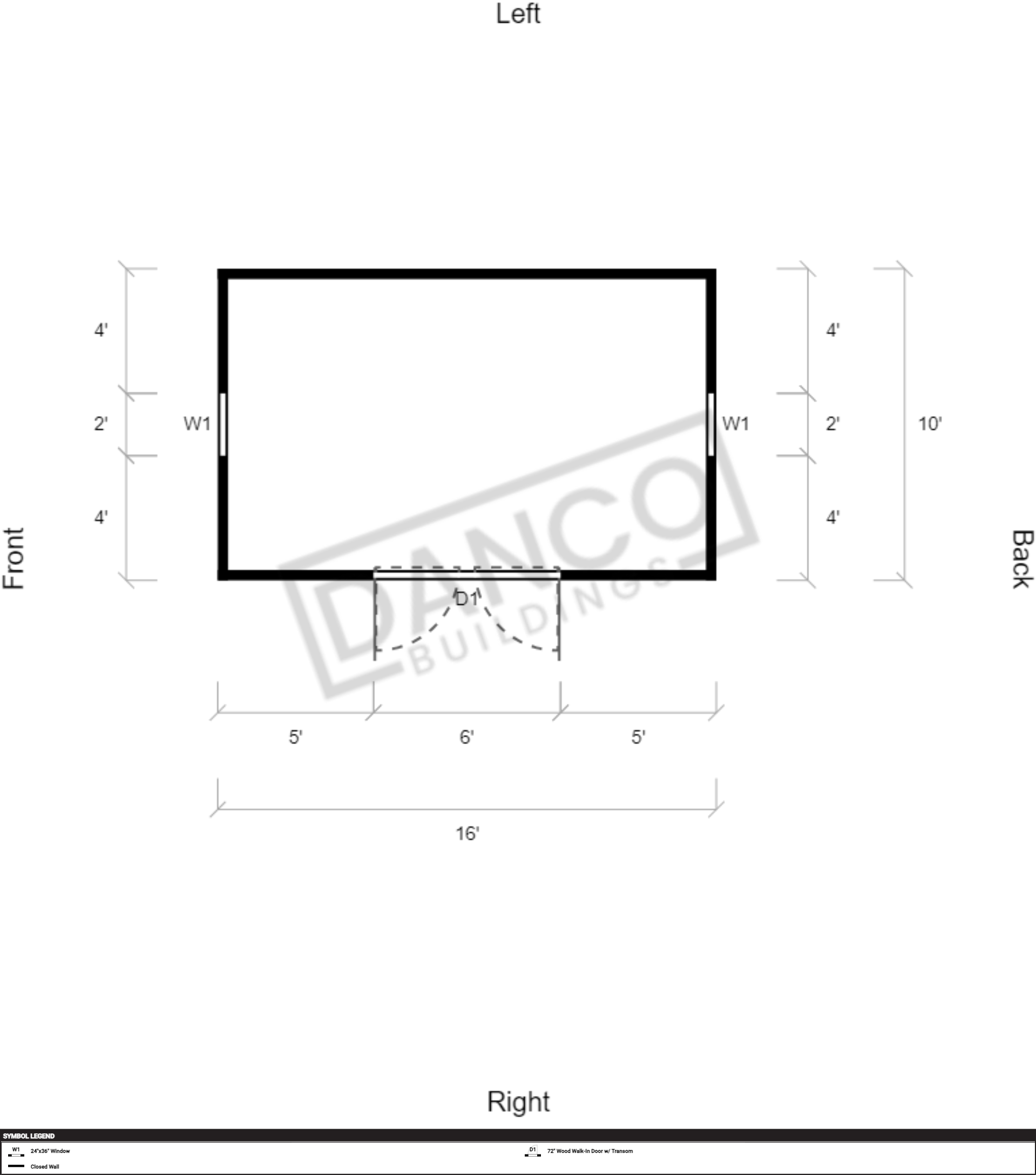 Utility Shed 10x16 - Image 2