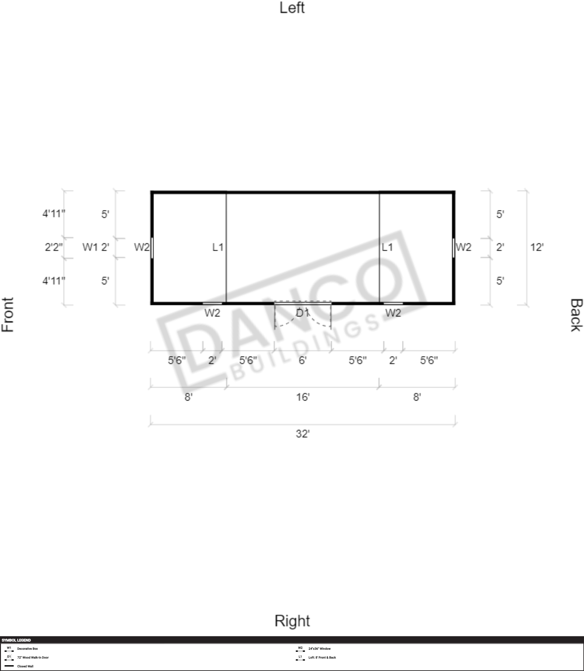Lofted Barn 12x32 - Image 2