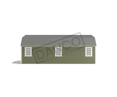 Side Lofted Barn 12x28 - Image 4