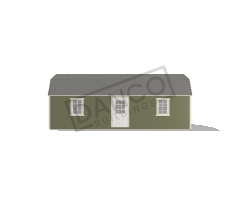 Side Lofted Barn 12x28 - Image 3