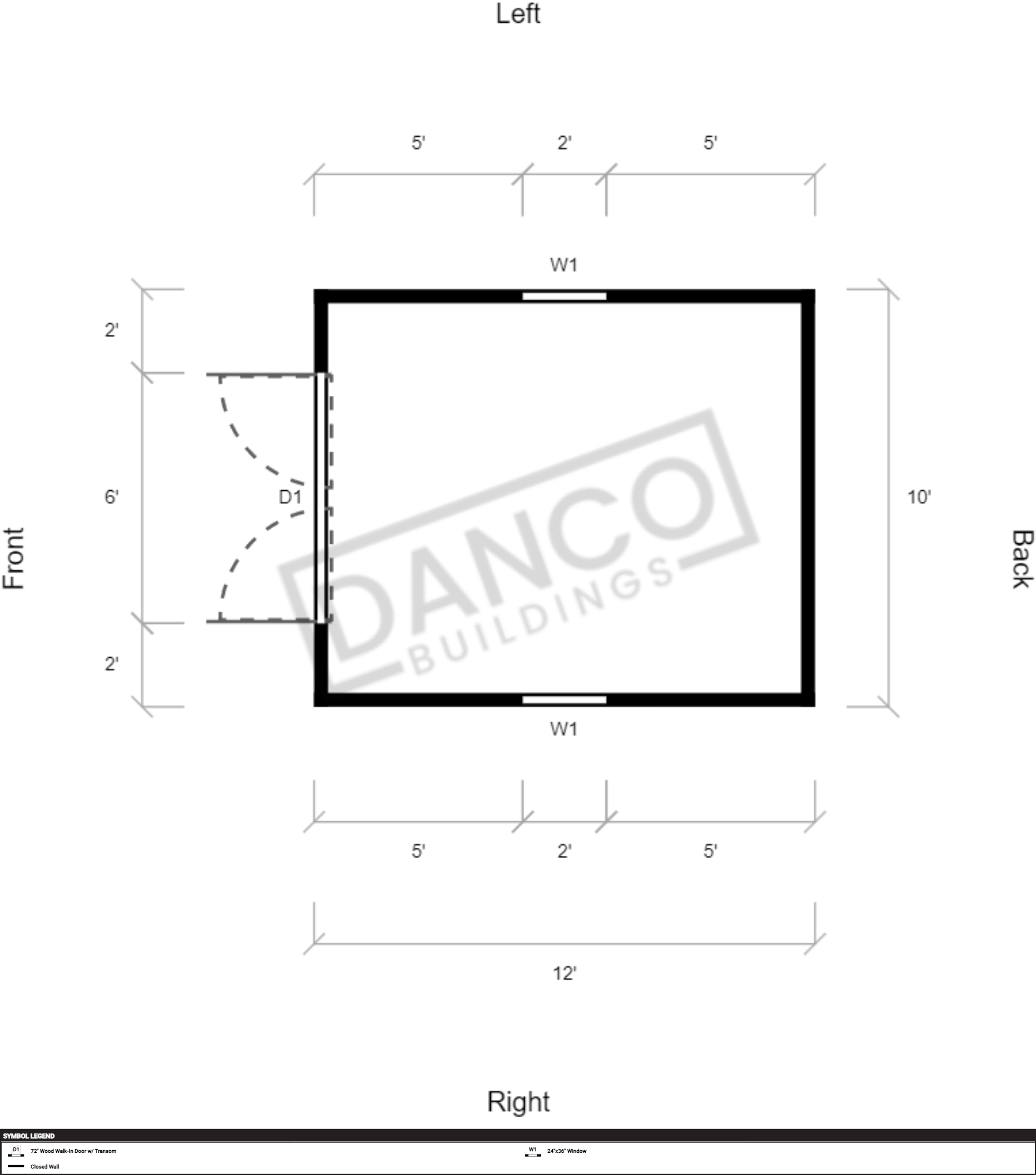 Utility Shed 10x12 - Image 2