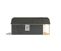 Lofted Barn Cabin 12x24 - Image 4