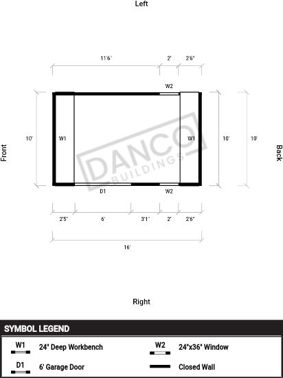 Garden Shed 10x16 - Image 2