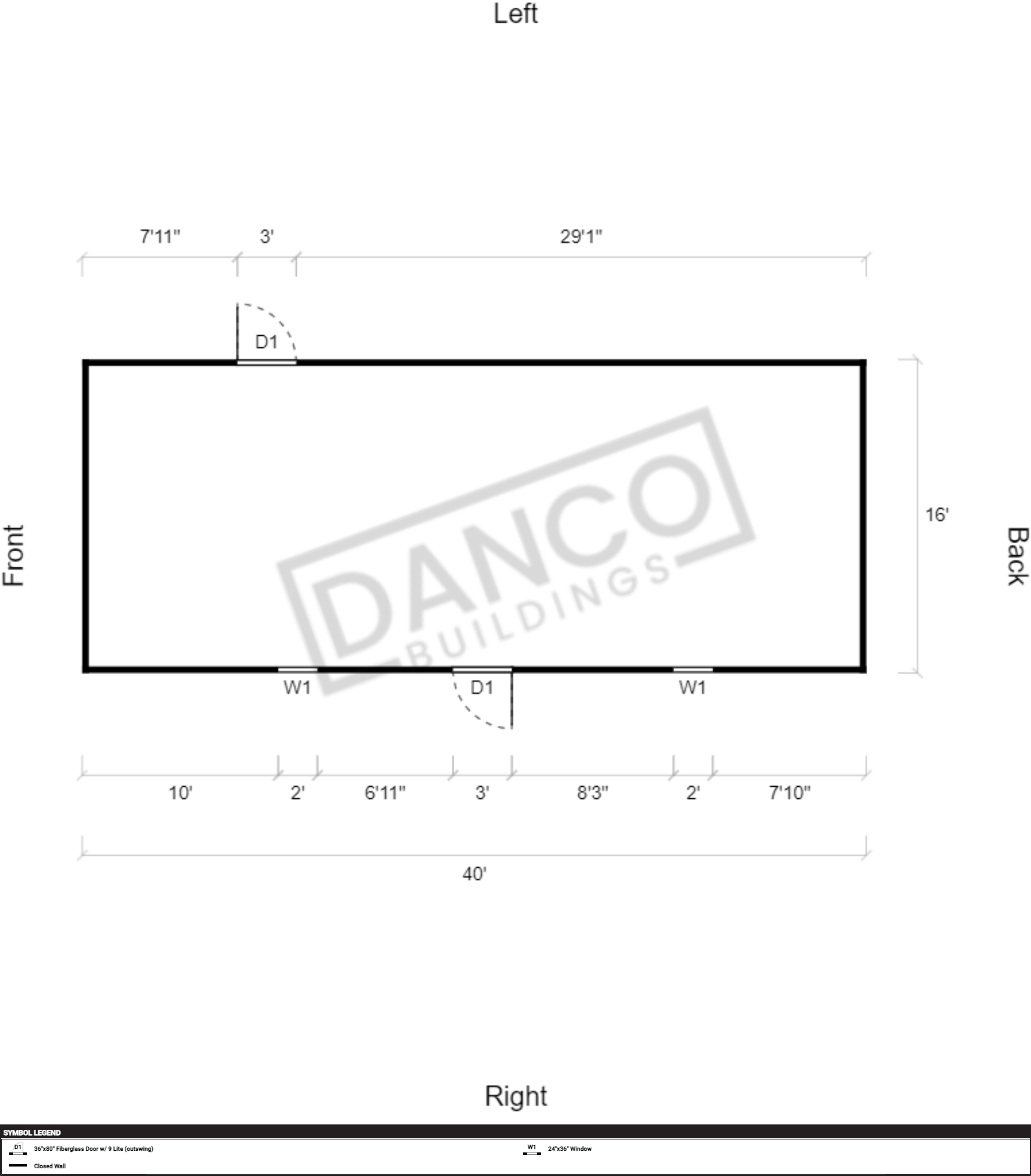 Garden Shed 16x40 - Image 2