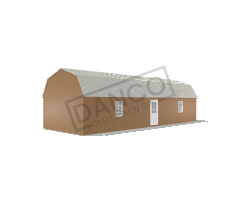 Side Lofted Barn 14x40