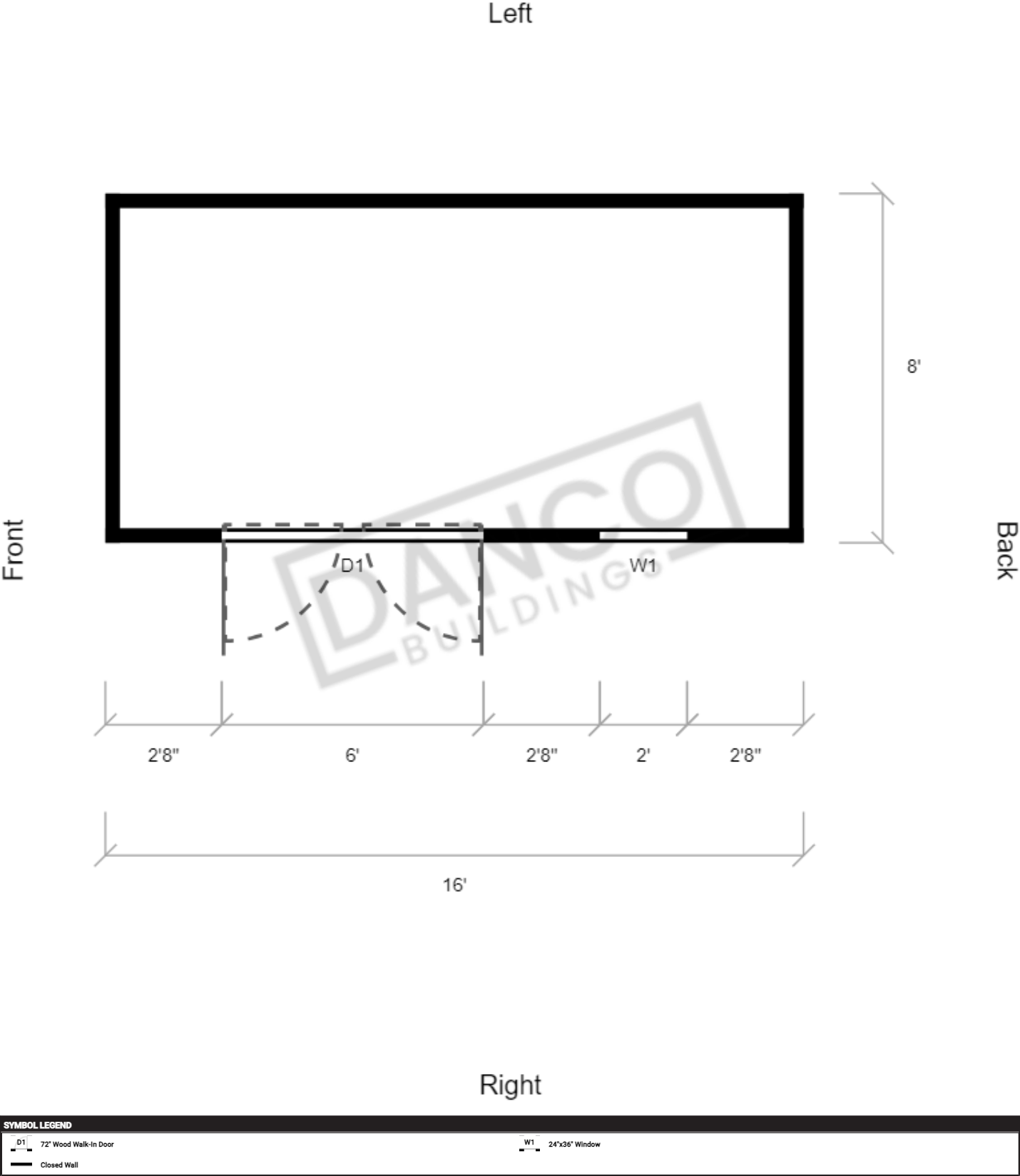 Garden Shed 8x16 - Image 2