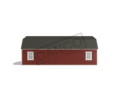 Side Lofted Barn 16x32 - Image 4