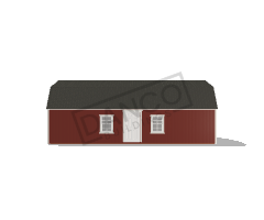 Side Lofted Barn 16x32 - Image 3