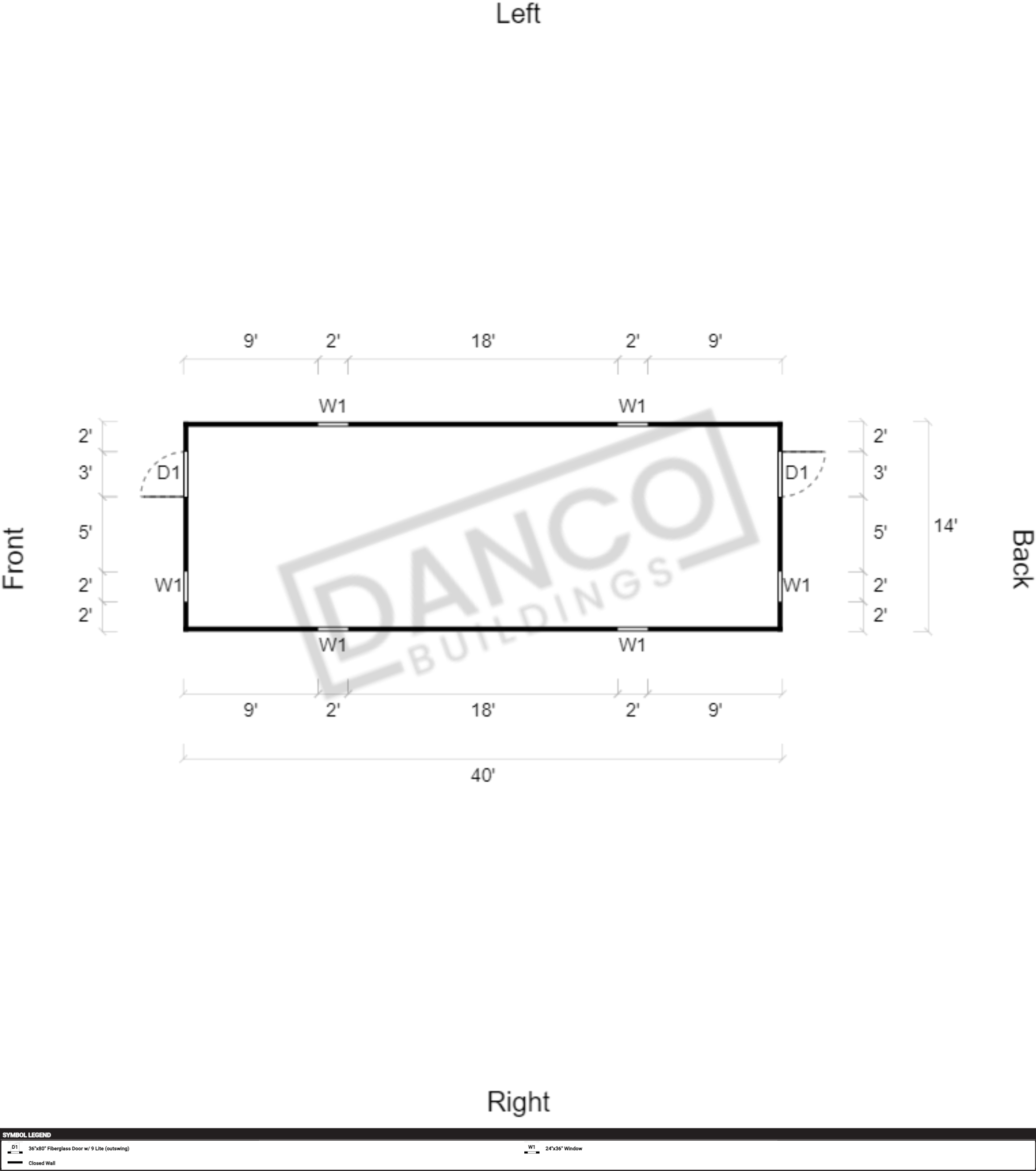 Utility Shed 14x40 - Image 2