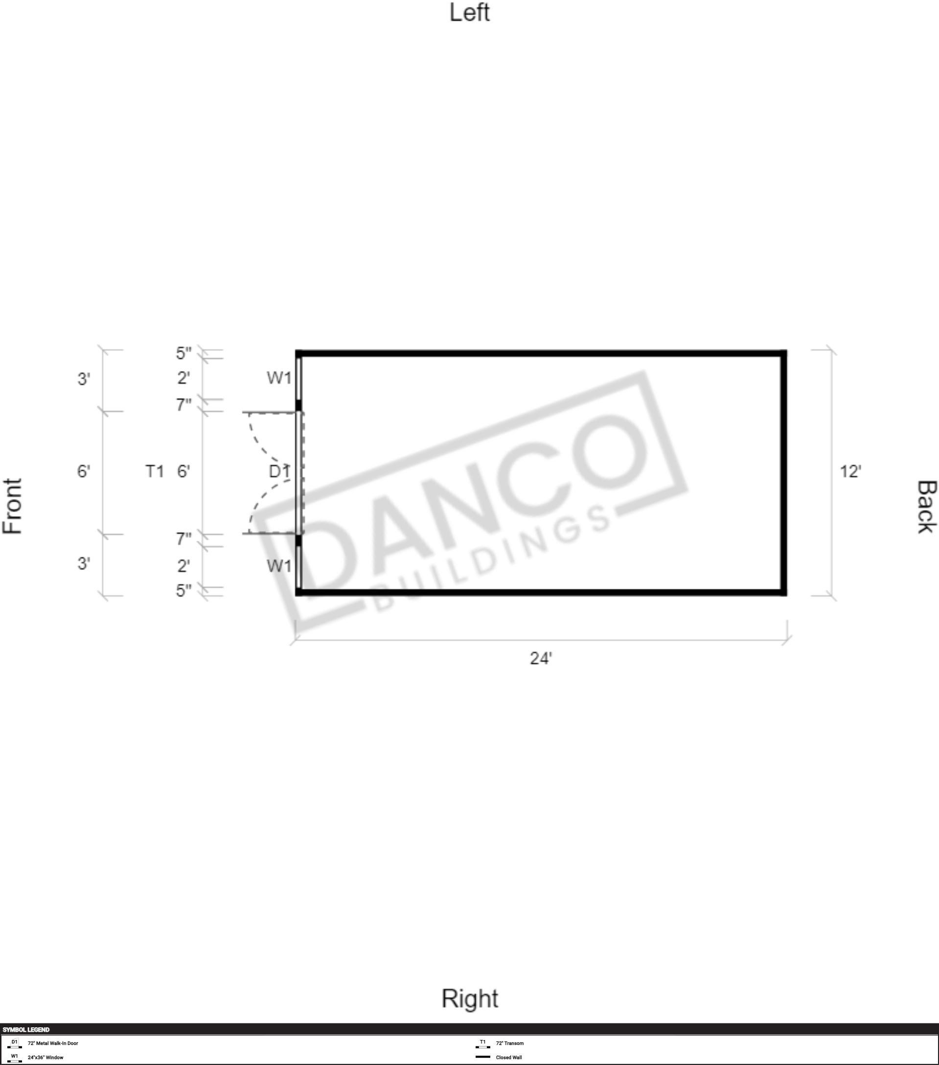 Extra Economy Metal Utility 12x24 - Image 2