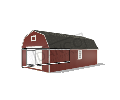 Lofted Barn 16x28