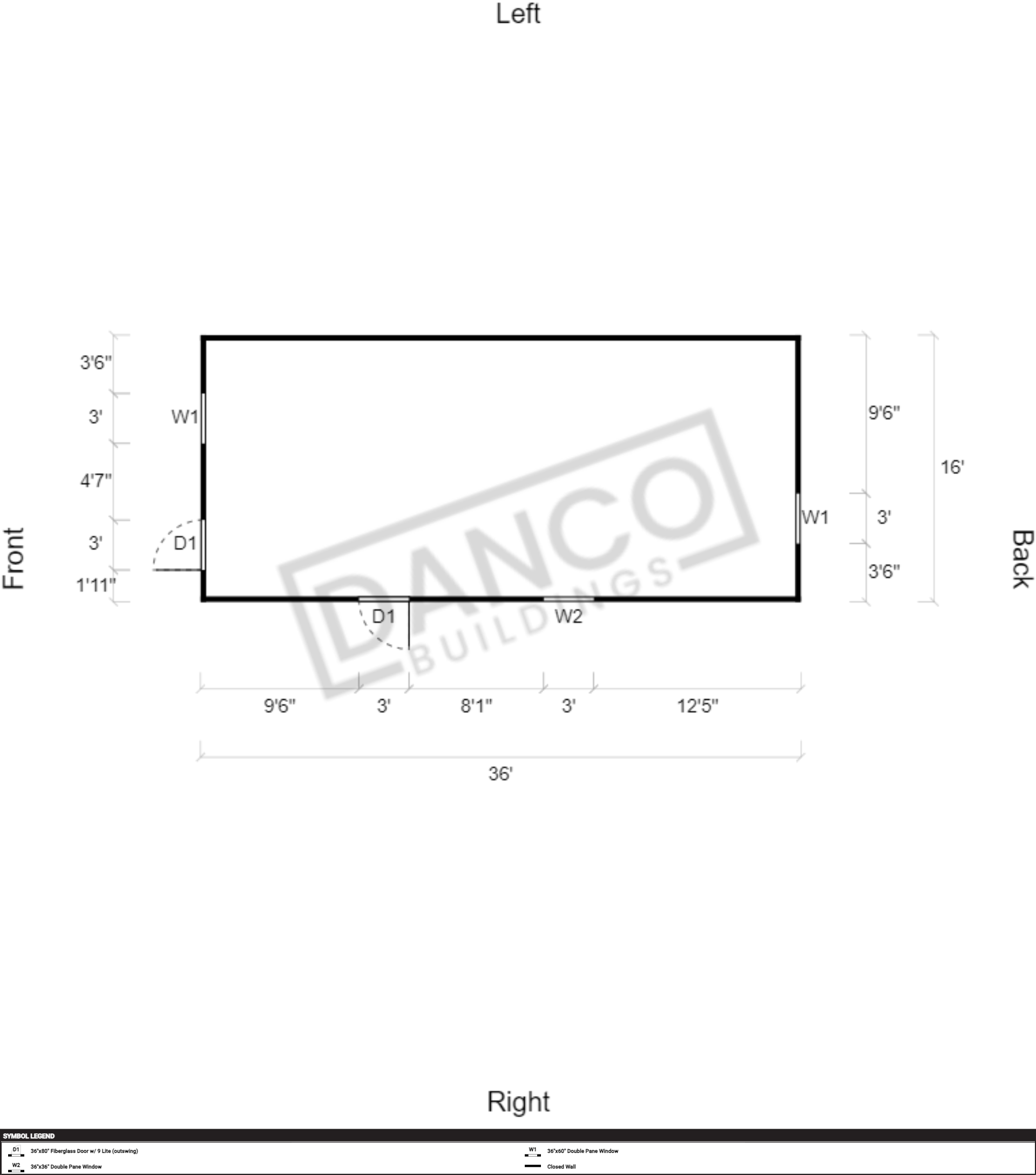 Utility Shed 16x36 - Image 2