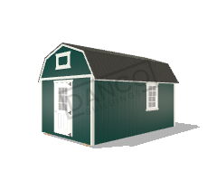 Economy Wood Side Lofted Barn 10x16