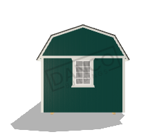 Economy Wood Side Lofted Barn 10x16 - Image 5