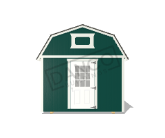Economy Wood Side Lofted Barn 10x16 - Image 6