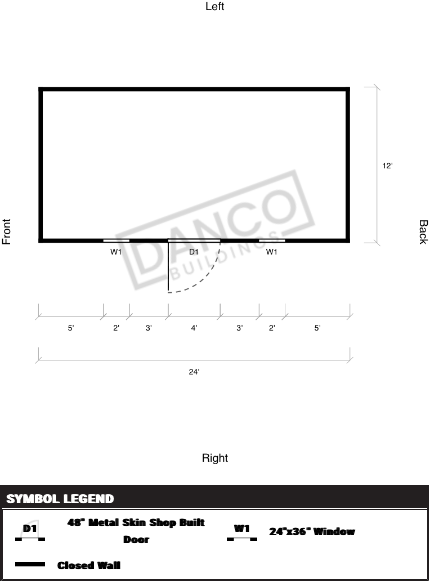 Extra Economy Metal Utility 12x24 - Image 2