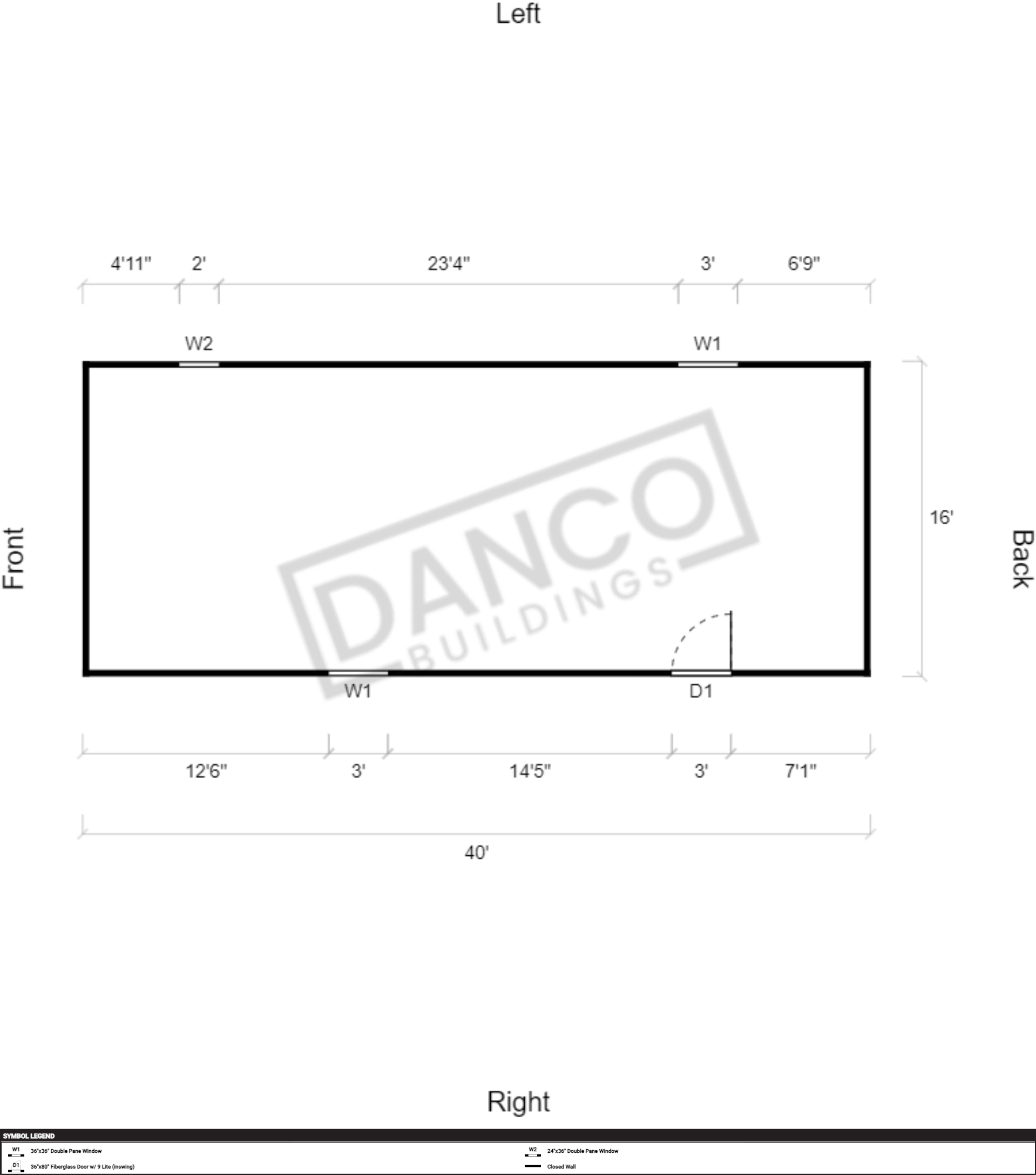 Garden Shed 16x40 - Image 2
