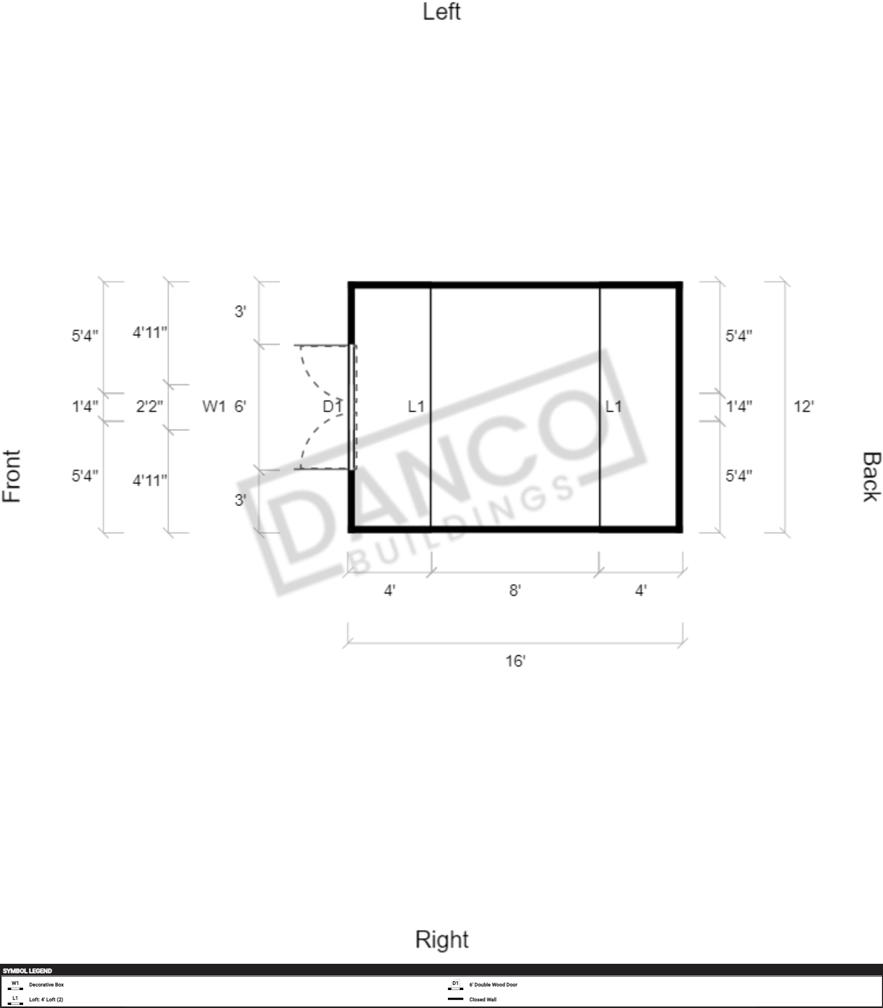 Lofted Barn 12x16 - Image 2