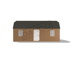 Side Lofted Barn 12x24 - Image 3