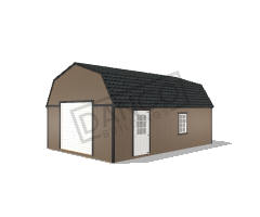 Side Lofted Barn 16x24