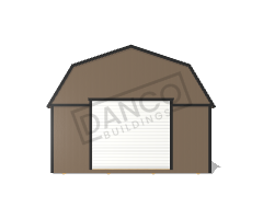 Side Lofted Barn 16x24 - Image 6