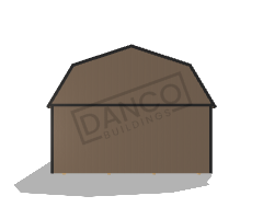 Side Lofted Barn 16x24 - Image 5