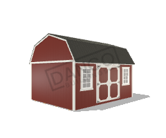 Side Lofted Barn 12x16