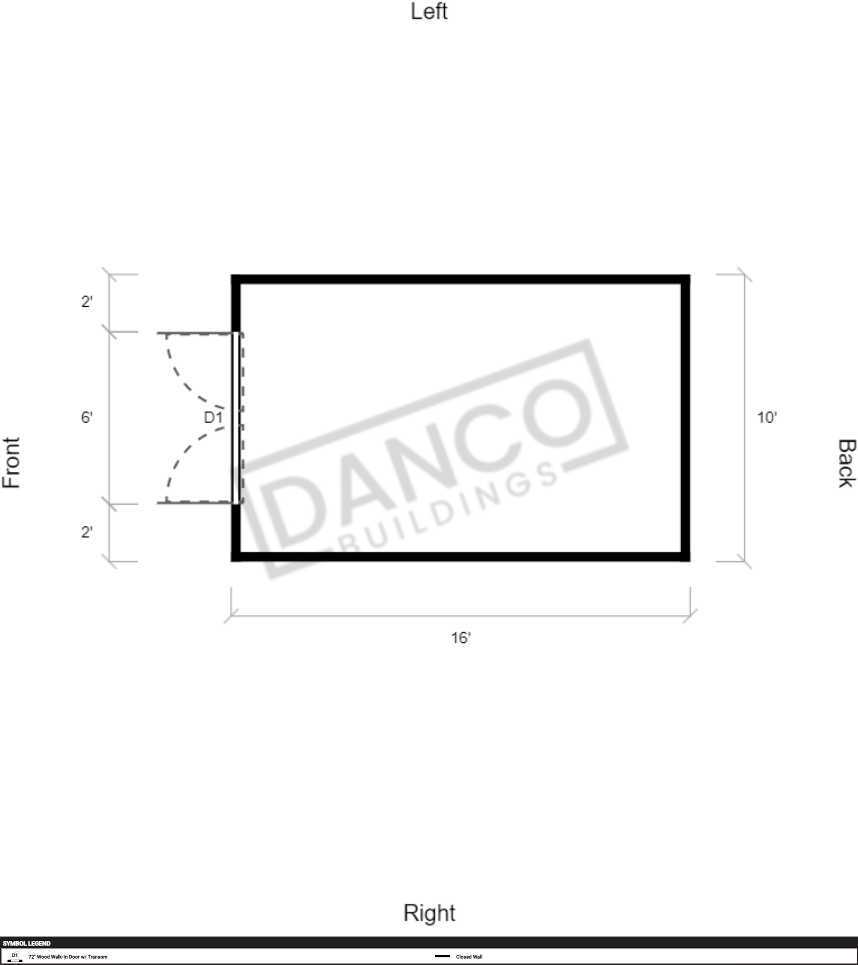 Utility Shed 10x16 - Image 2