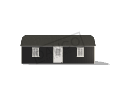 Side Lofted Barn 12x28 - Image 3