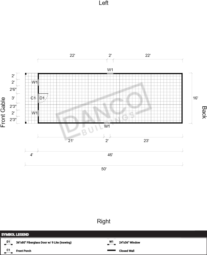 Standard Cabin 16x50/240692 - Image 2