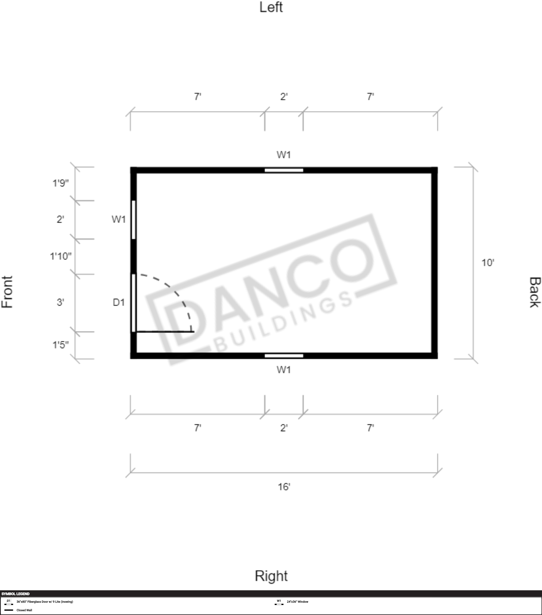Garden Shed 10x16/240598 - Image 2