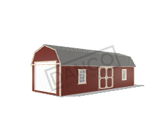 Lofted Barn Garage 12x32