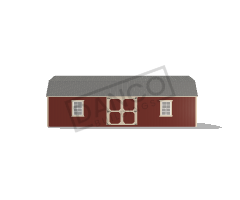 Lofted Barn Garage 12x32 - Image 3