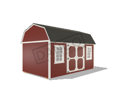 Side Lofted Barn 10x16