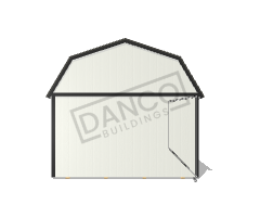 Side Lofted Barn 12x16 - Image 6