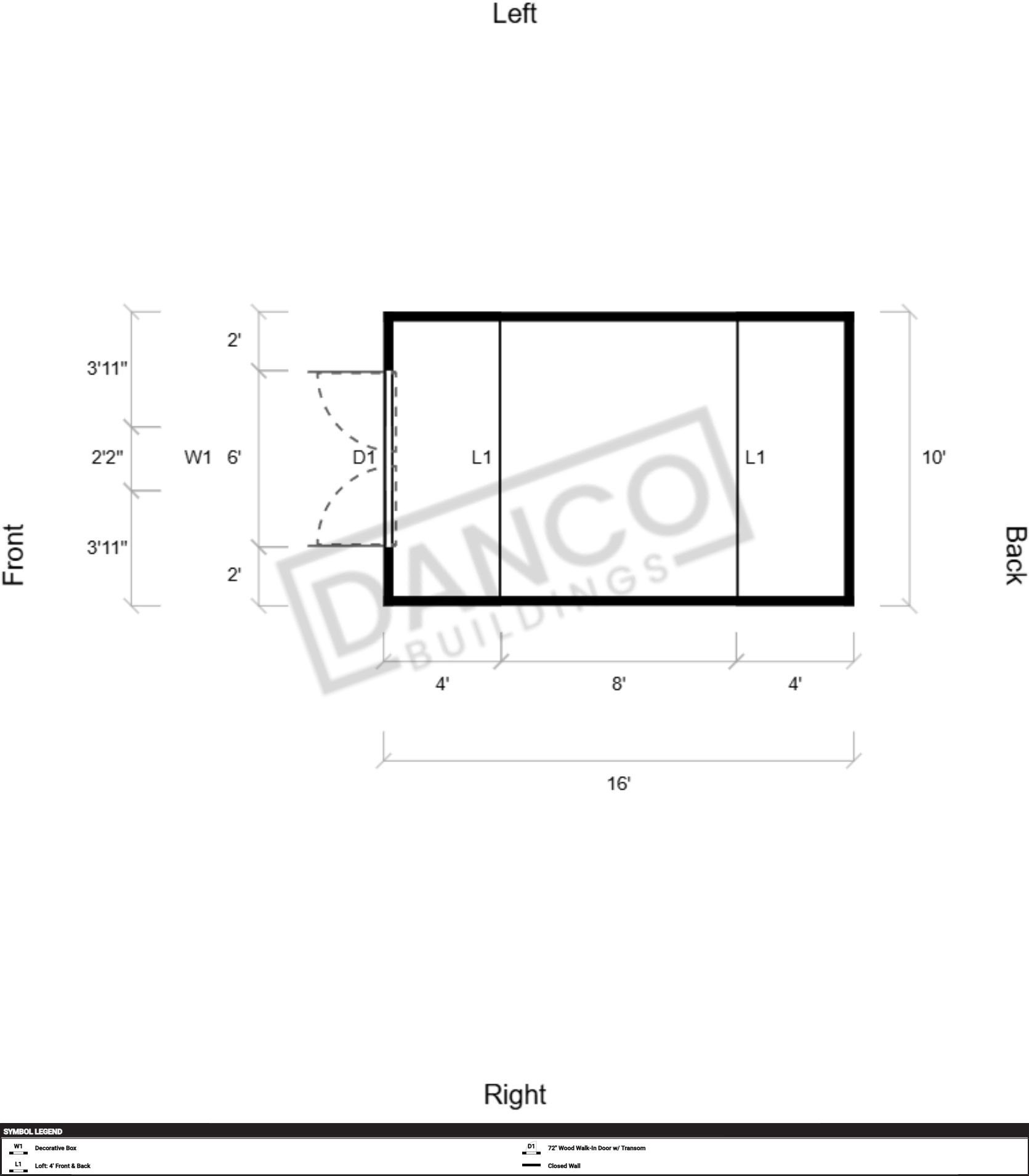 Lofted Barn 10x16 - Image 2