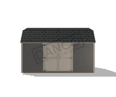 Side Lofted Barn 10x16 - Image 3