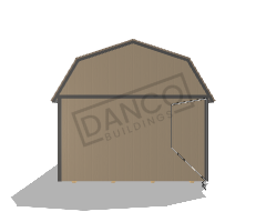 Lofted Barn Garage 12x20 - Image 5