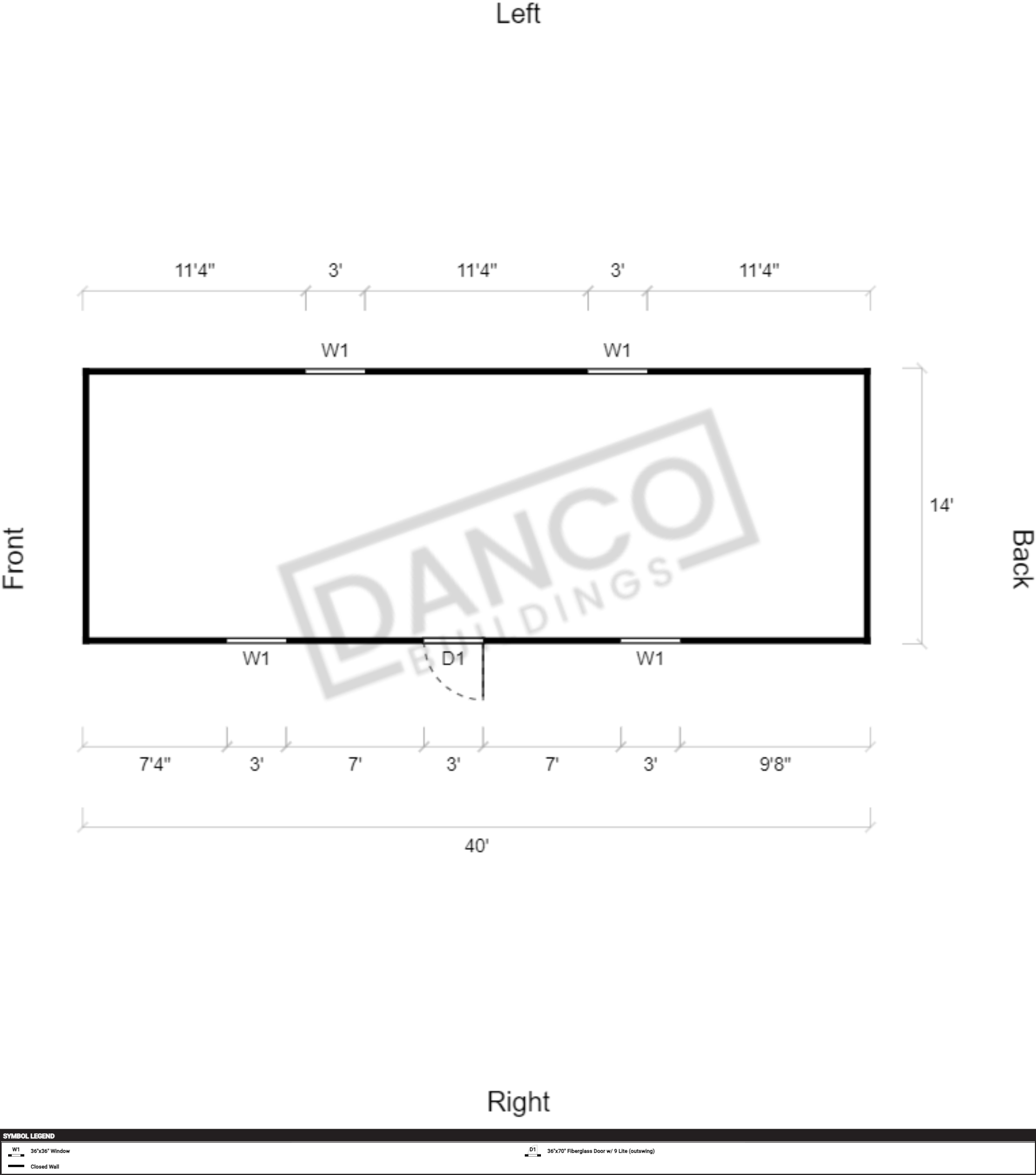 Garden Shed 14x40 - Image 2
