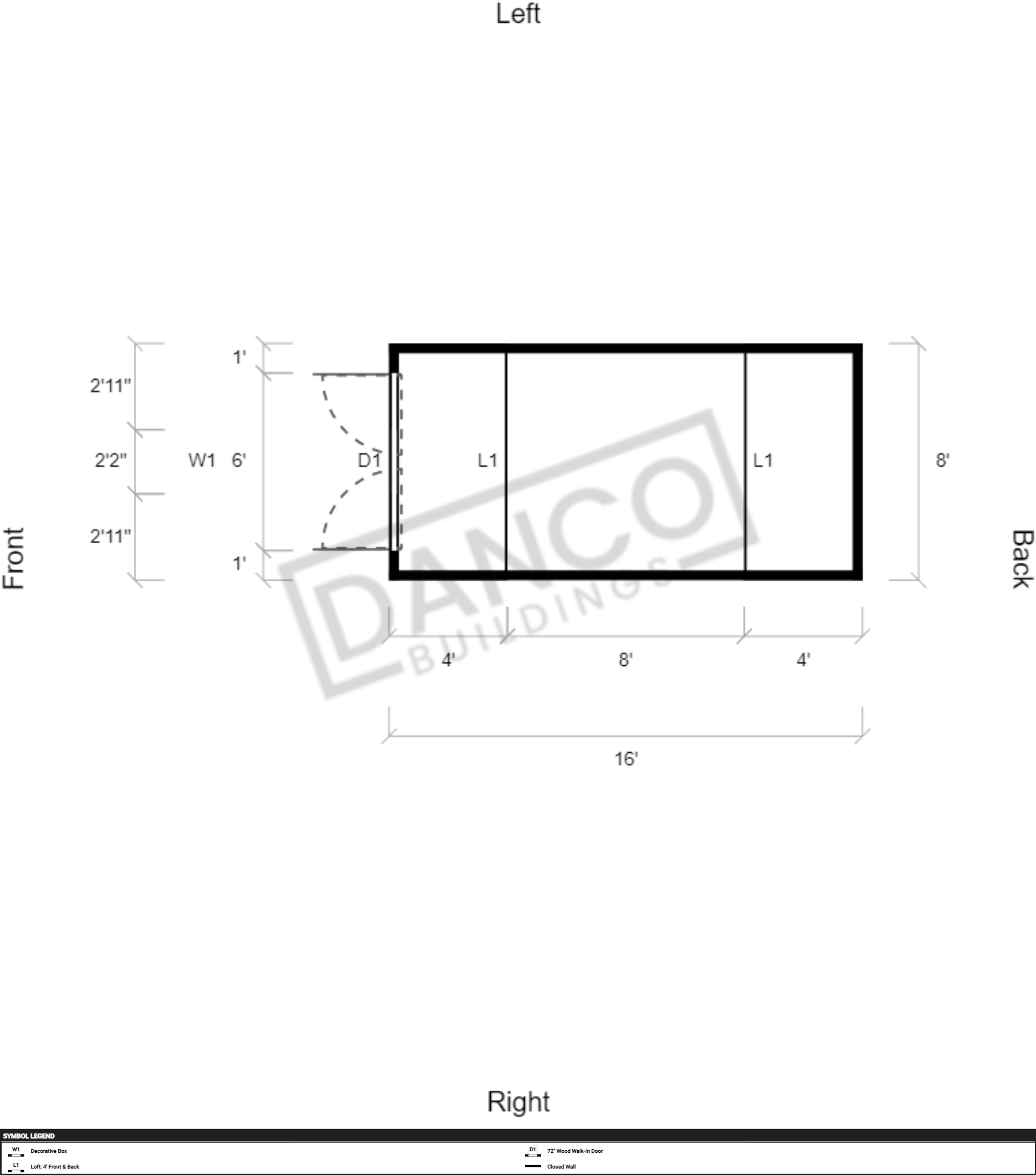 Lofted Barn 8x16 - Image 2