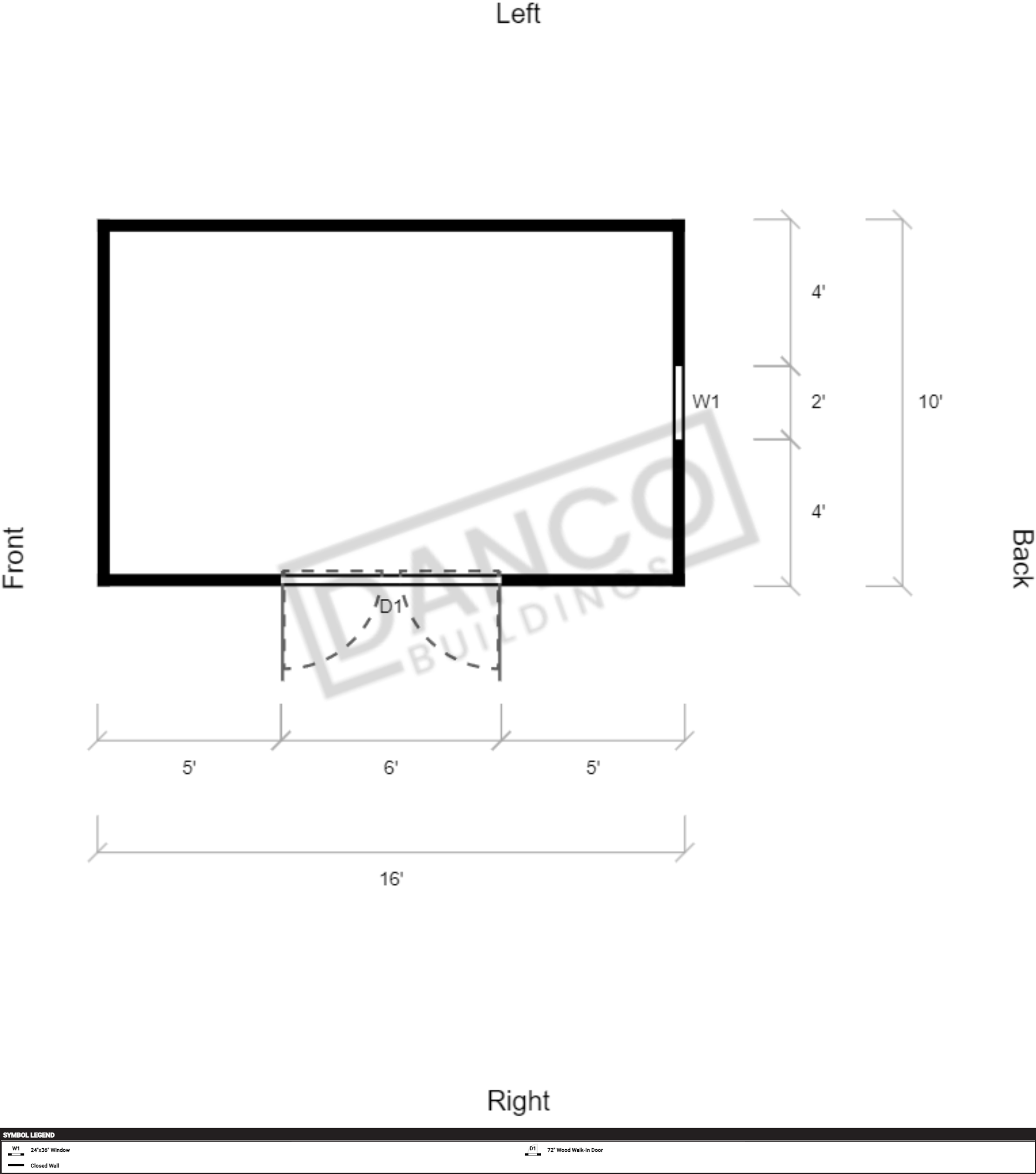Garden Shed 10x16 - Image 2