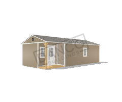 Corner Porch Cabin 14x32