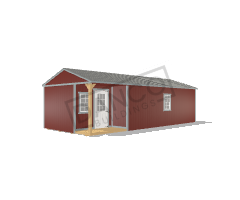 Corner Porch Cabin 14x32