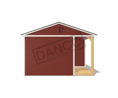Corner Porch Cabin 14x36/240652 - Image 6