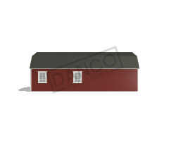 Side Lofted Barn 14x32 - Image 4