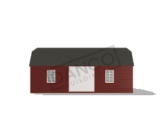 Extra Economy Lofted Barn 12x24 - Image 3
